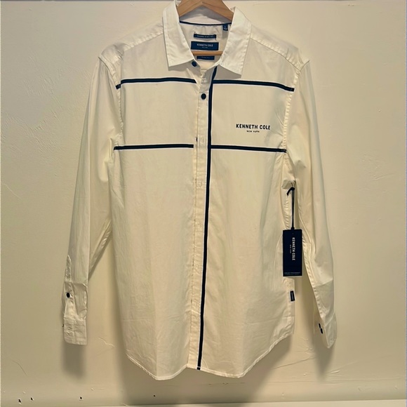 Kenneth Cole Slim fit, size US Large men’s dress shirt. New, never worn. - Picture 1 of 4